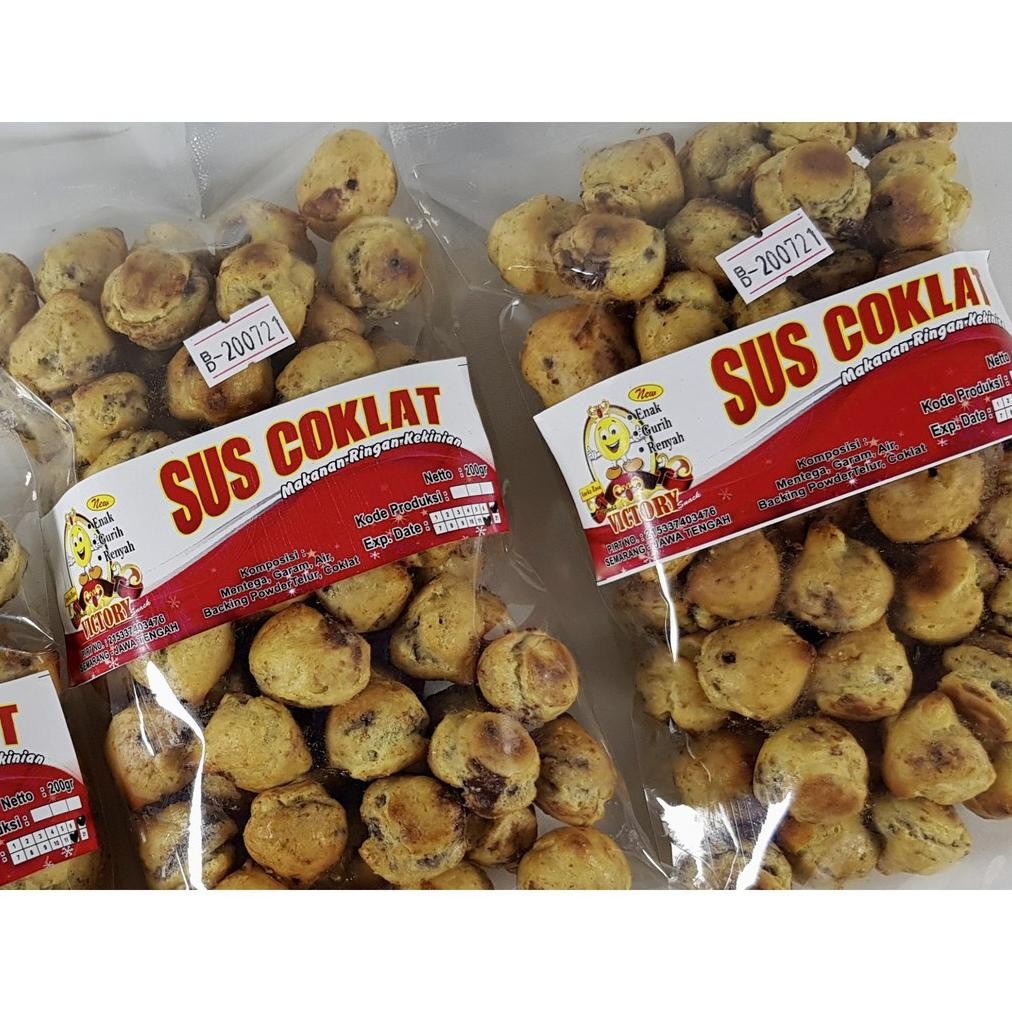 

th-23 Victory Snack - Camilan Roti Sus Coklat / Sus Kering murah isi 200 gr Viral