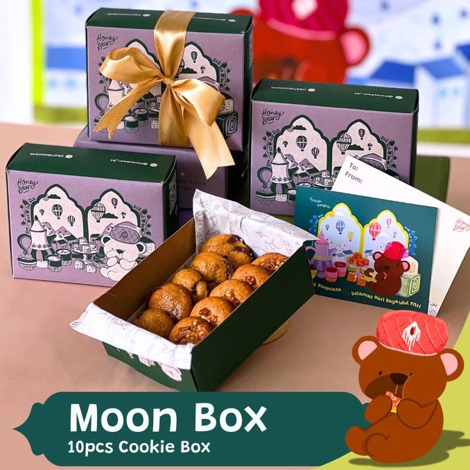 

Ready Moon Box 10Pcs | Hampers Ramadan Idul Fitri Lebaran Kue Kering Cookies Terbaik