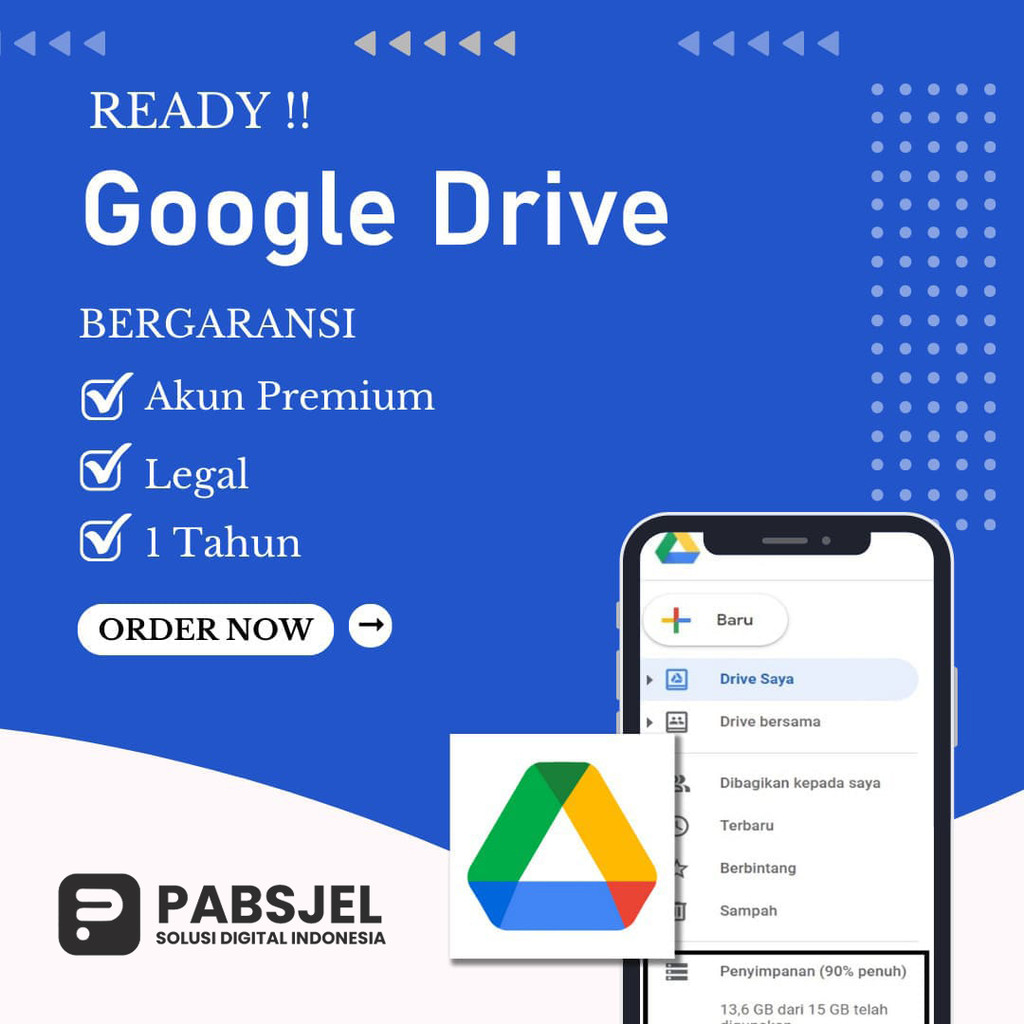 Google Drive Unlimited Storage Seumur Hidup - Legal, Pribadi, dan Bergaransi Resmi Gdrive Google Dri