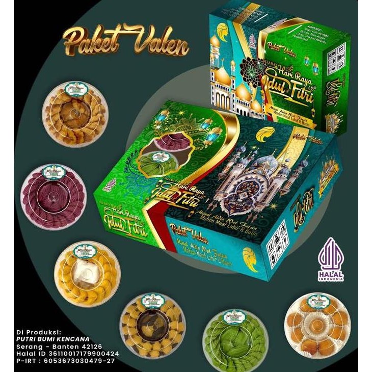 

Terbaik Kue Lebaran Paket Putri Kencana Original 6 Kue Toples Pengiriman Cepat