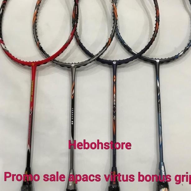 SALE RAKET BADMINTON APACS VERSUS 55/77 PROMO ORIGINAL Terlaris