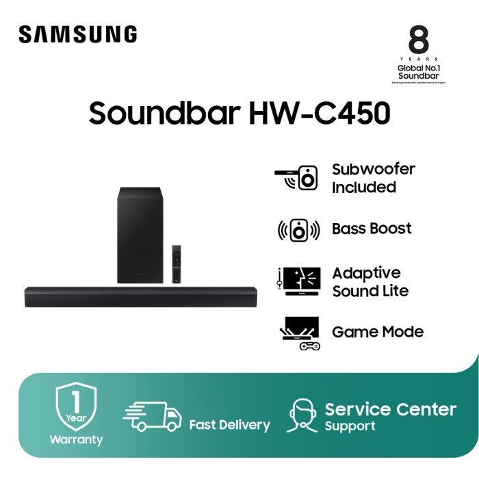 Samsung HW-C450 Soundbar 2.1ch with Subwoofer