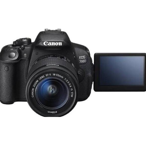 Canon Eos 700D Kit 18-55Mm Iii - Kamera Dslr Canon + Lensa