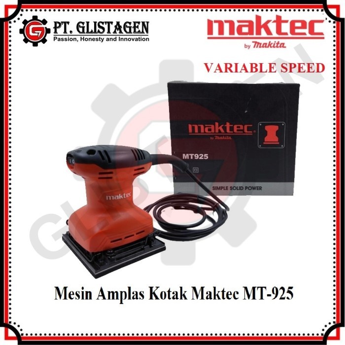 MAKTEC MT925 MT920 Mesin Amplas Sander Kotak Maktec MT 920 MT 925