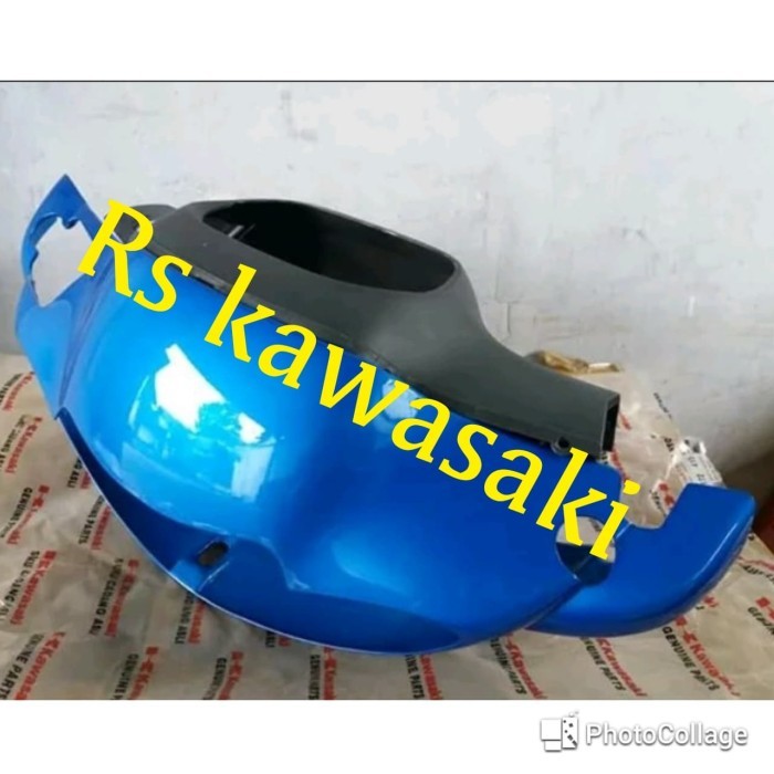 batok lampu depan belakang kawasaki blitz biru original
