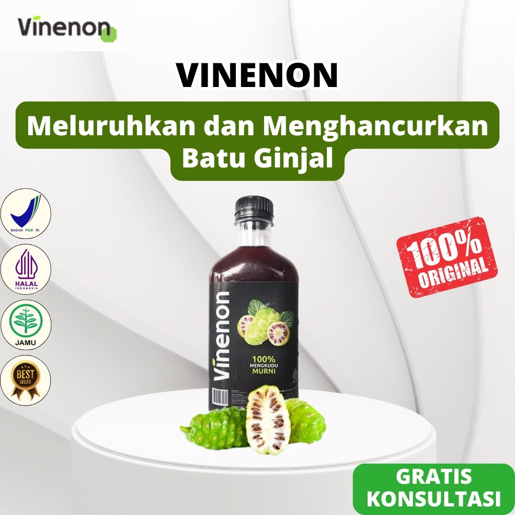 

VINENON Cuka Mengkudu Membantu Meluruhkan dan Menghancurkan Batu Ginjal 300ml