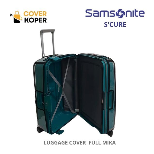 COVER KOPER SARUNG PELINDUNG SARUNG KOPER FULL MIKA SAMSONITE S'CURE
