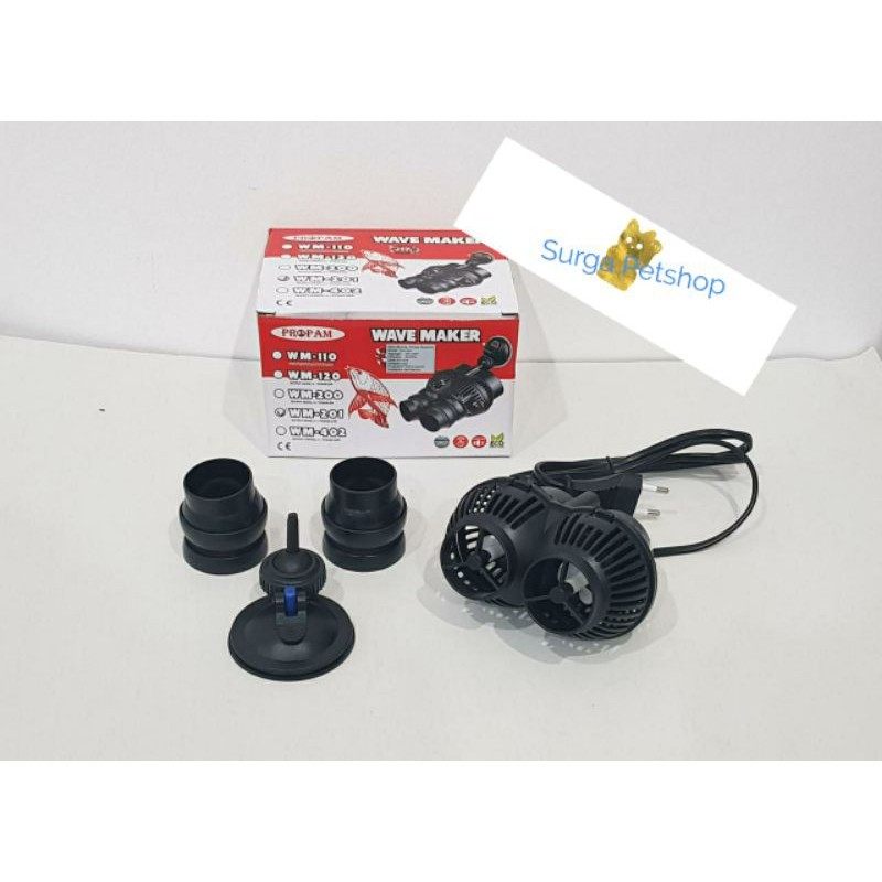 Sunsun Propam WM201 Wavemaker Wave maker pembuat gelombang arus ombak aquarium WM 201 ORI IMPORT