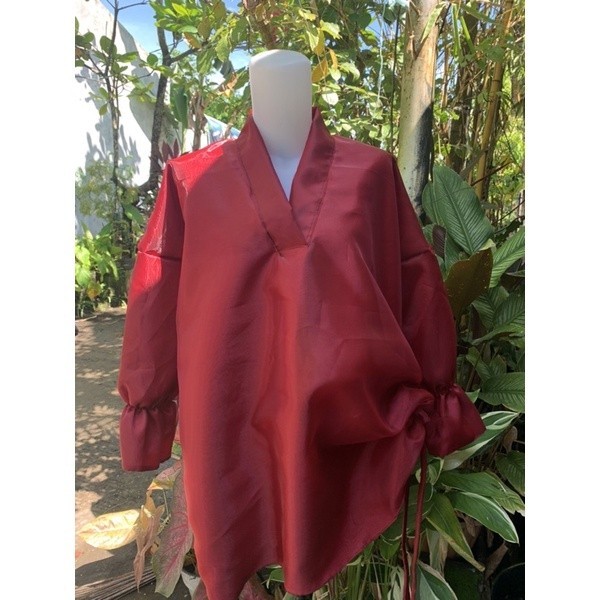 Asli Baju Bodo Bugis Polos Ready Stock