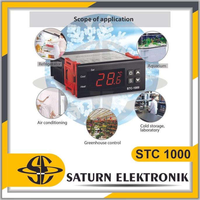 Terlaris Thermostat Hygrostat Digital STC-3028 & STC-1000 SALE