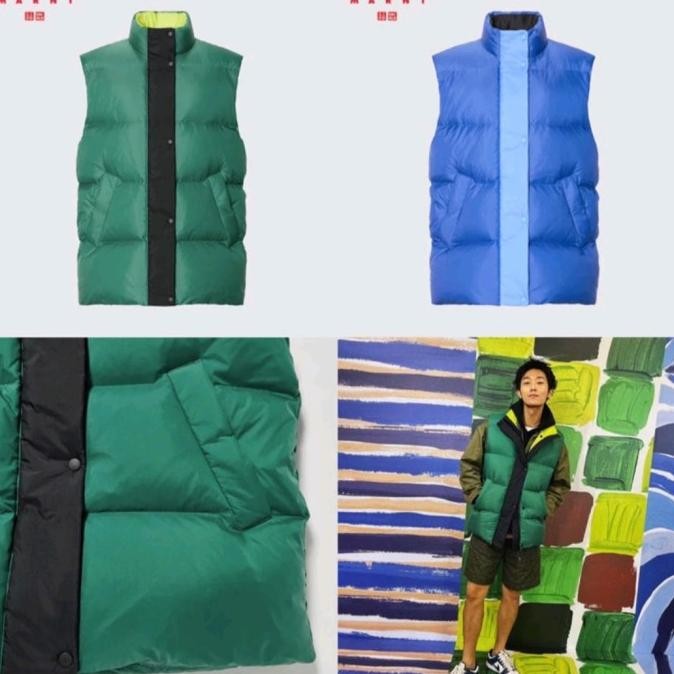 Uniqlo vest jacket ultra light down x marni new original
