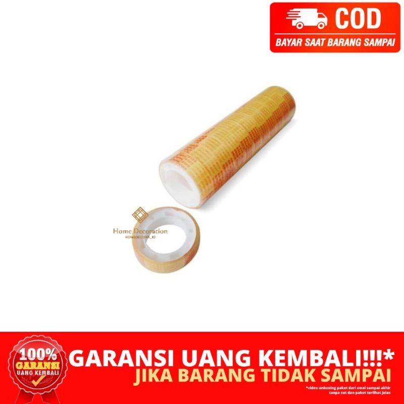 

(HOMEDECORA_ID) BERGARANSI 1PCS LEM ISOLASI SELOTIP KECIL MINI JAMBI