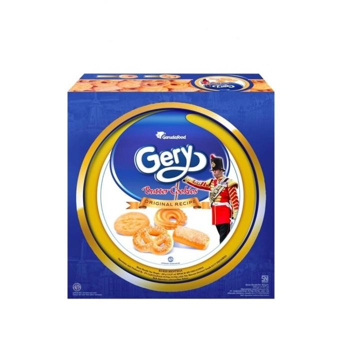 

Butter Cookies Gery 450Gr Kukis Mentega - Biskuit Kaleng Limited Edition