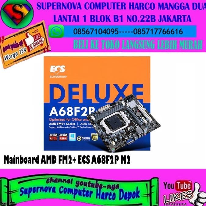 [Goodbest] Mainboard AMD FM2+ ECS A68F2P M2