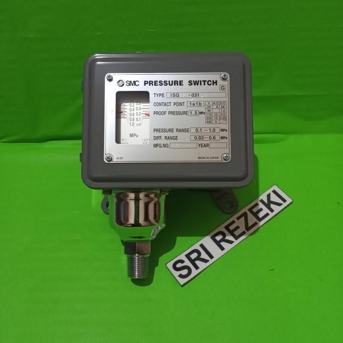 Promo Pressure Switch Smc Isg130-031