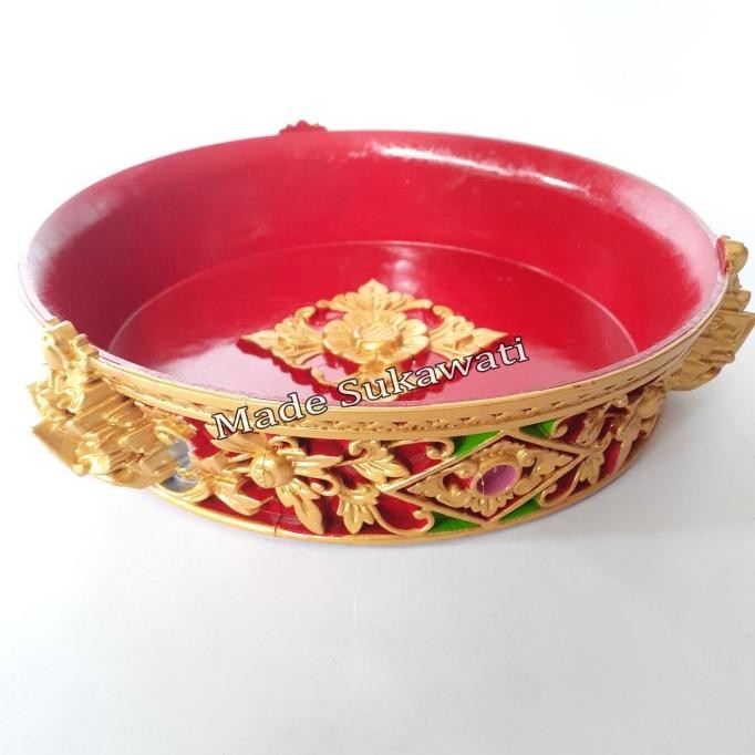 :::::::] Wadah bokor tatakan ukir bali sodan gayatri