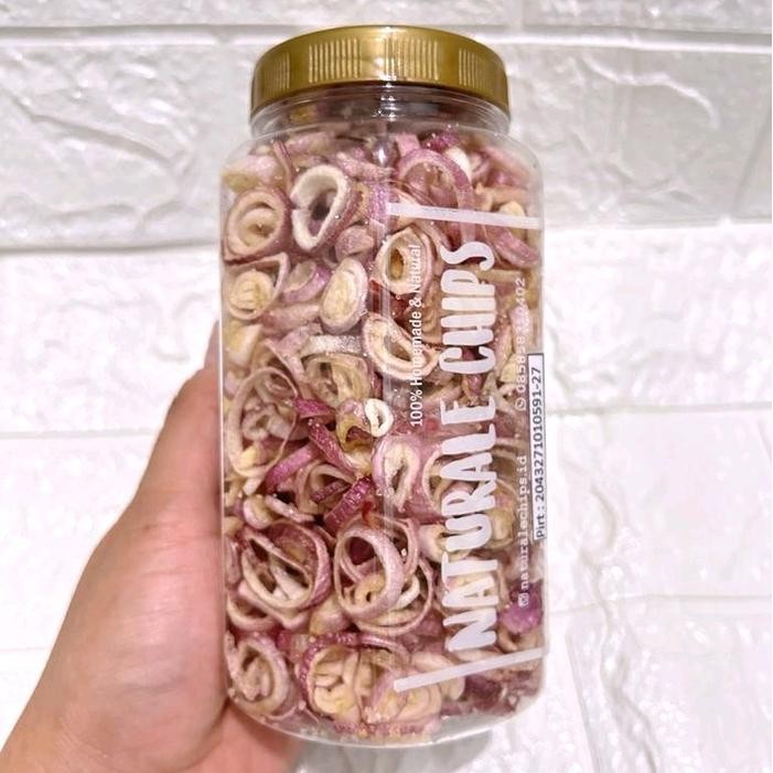 

BARANG TERLARIS Keripik Bawang merah Naturale Chips Organik