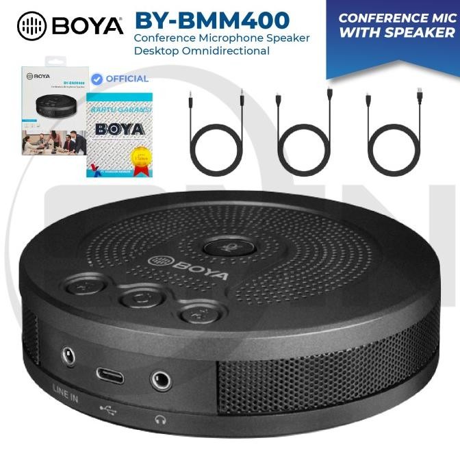 Mic Boya By Bmm400 Conference Microphone With Speaker Usb New Stok