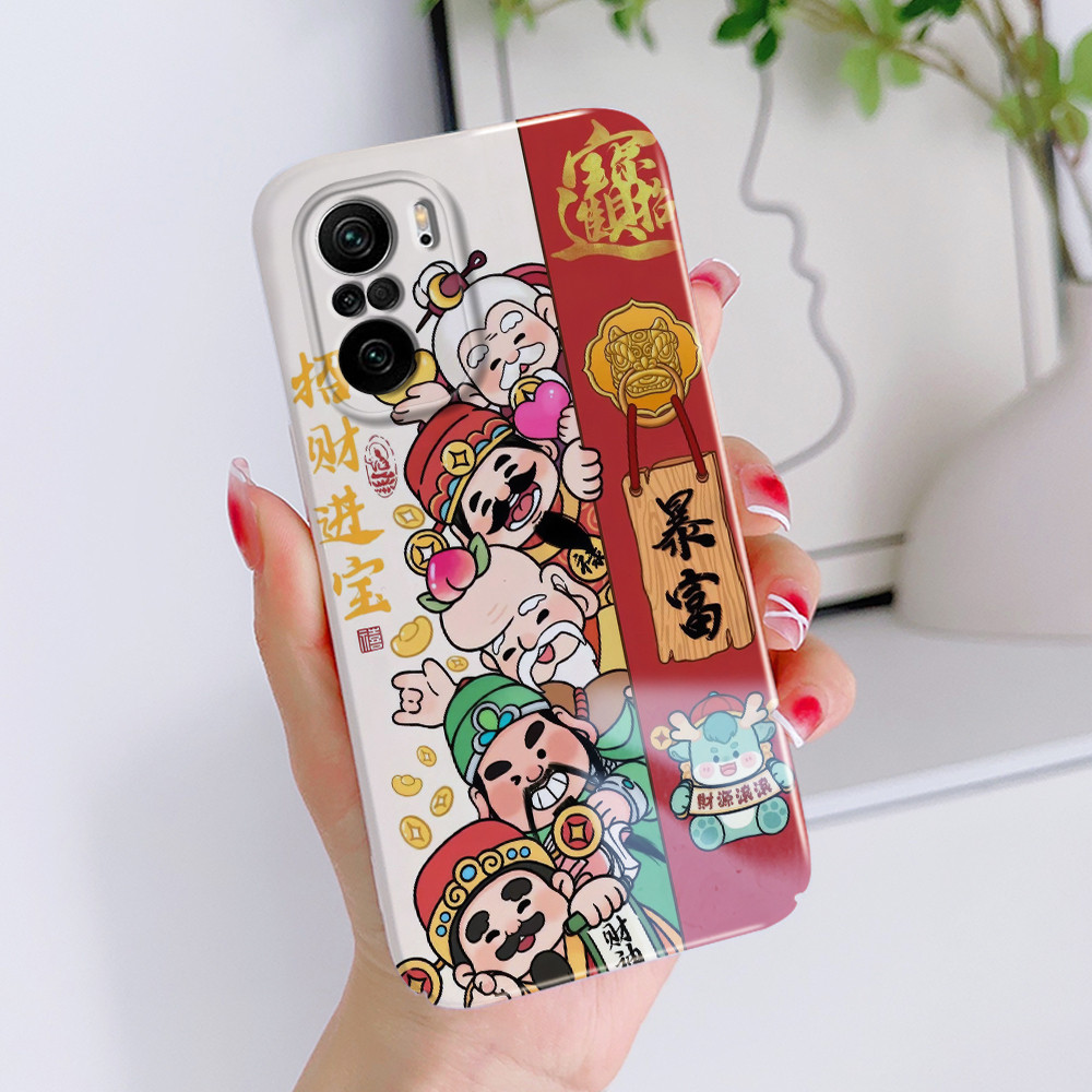 Hard case Akrilik Feilin Kompatibel Untuk Xiaomi Redmi K40 Pro K40S Note 10 5G 11 11s aesthetics pon