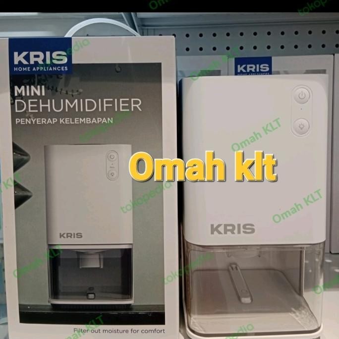 Mesin Alat Serap Lembab Kris Mini Dehumidifier 1.2L New Stok