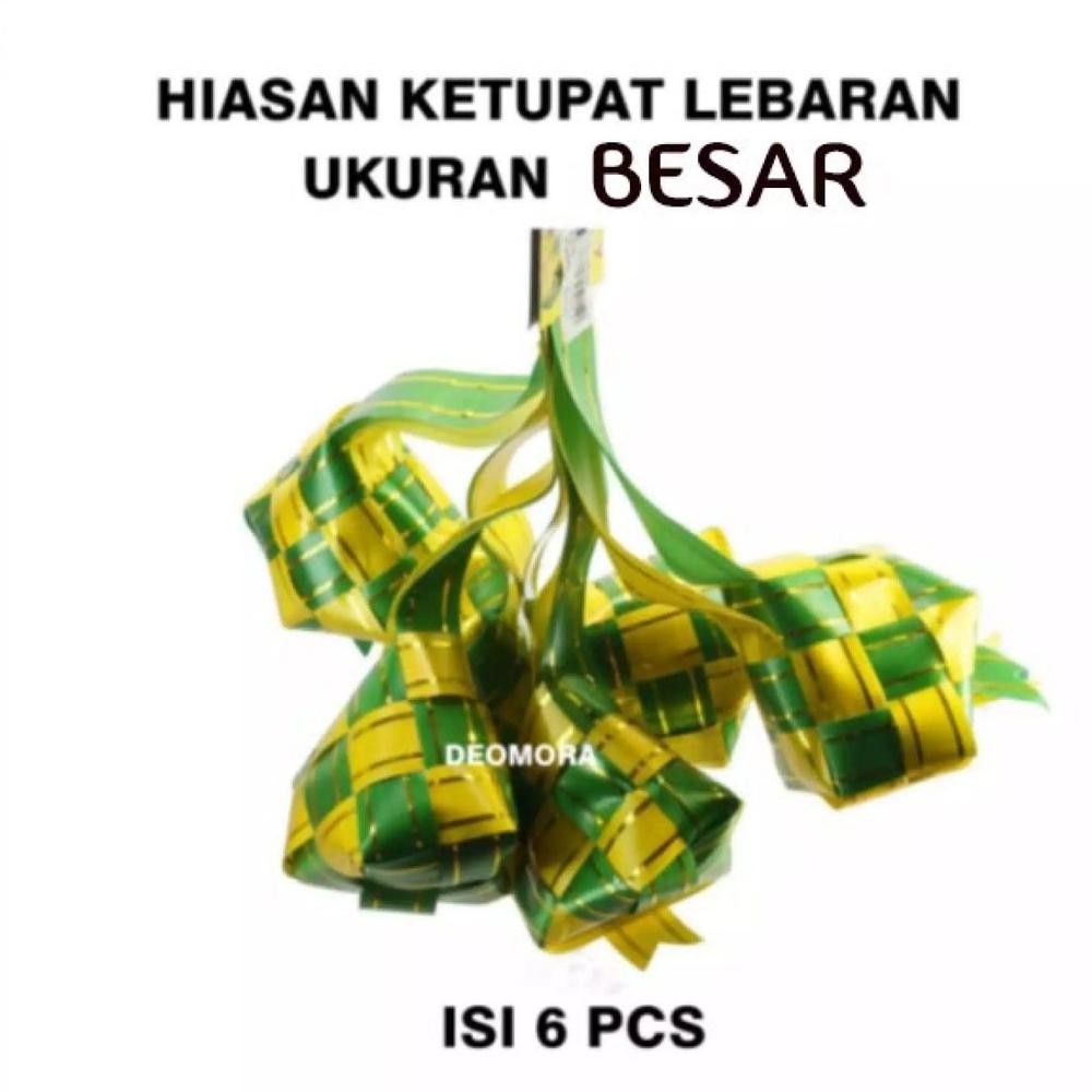 

Grosir Ketupat Hiasan Lebaran Ketupat Pita Idul Fitri D Promo Puncak