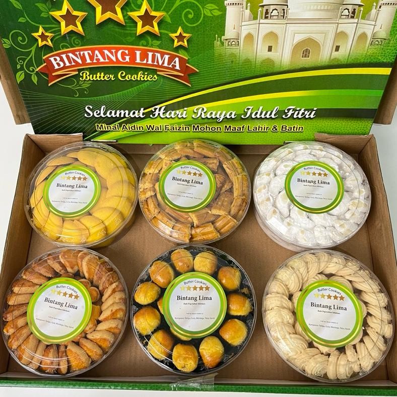 

Paket Kue Lebaran Murah Premium Bintang Lima Besar Diskon
