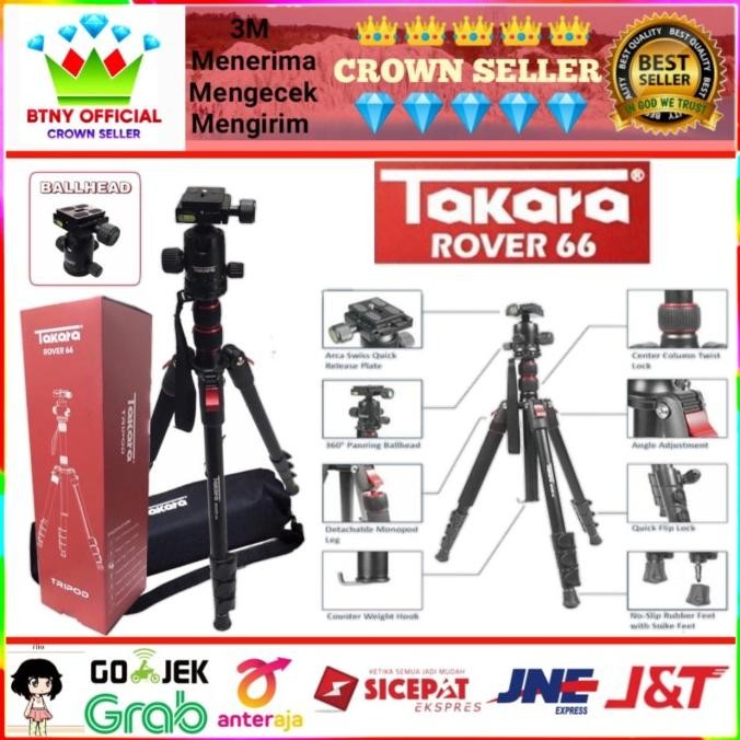 Takara Rover 66 Tripod Monopod Kamera Takara Rover 66 New Stok