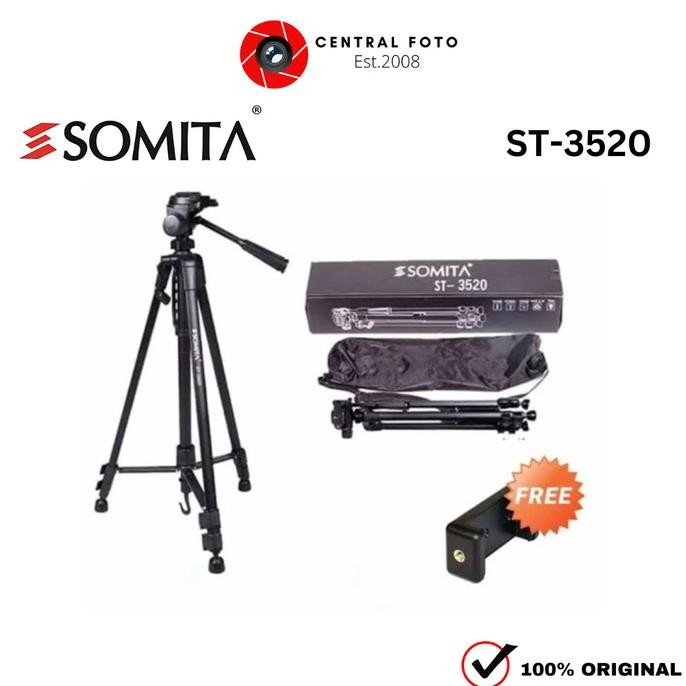 Tripod Kamera Somita St-3520 / St 3520 / St3520 New Stok