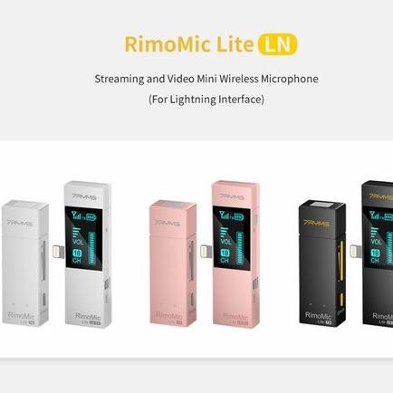 7Ryms Rimomic Lite Ln Streaming Wireless Microphone For Lightning Jack New Stok
