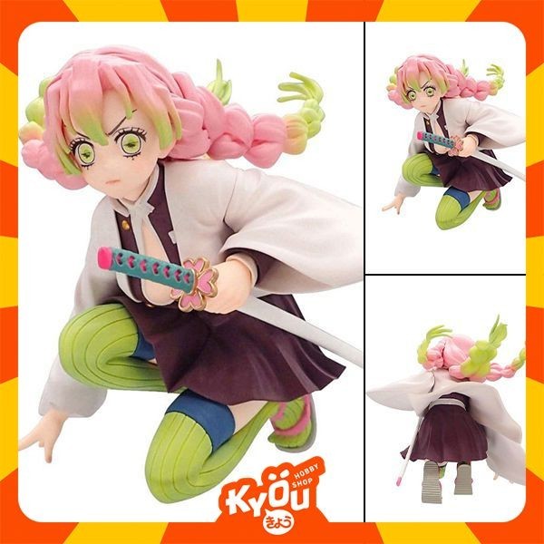 Terlaris Noodle Stopper Figure Mitsuri Kanroji - Kimetsu No Yaiba (11Cm)