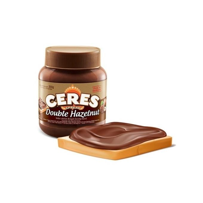 

CERES SPREAD DOUBLE HAZELNUT SPREAD 350 G - 2 PCS