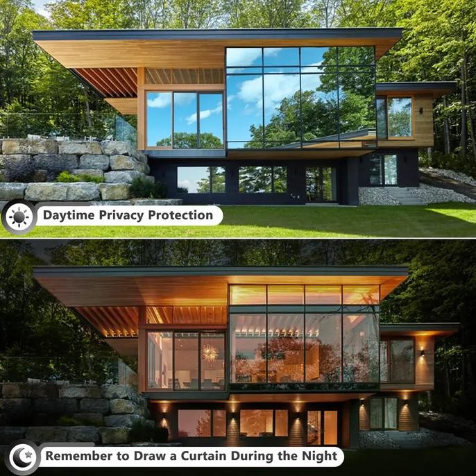 CO Stiker / Sticker Kaca Film Cermin One way Satu Arah Sparta 1 Roll