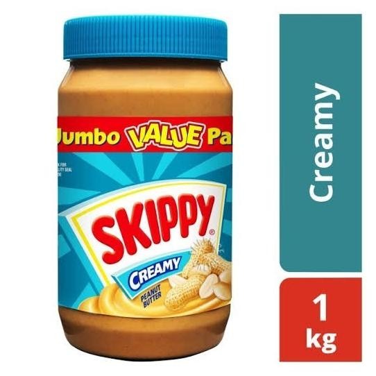 

SELAI KACANG CREAMY SKIPPY 1 KG | PEANUT BUTTER 1000 GRAM JUMBO