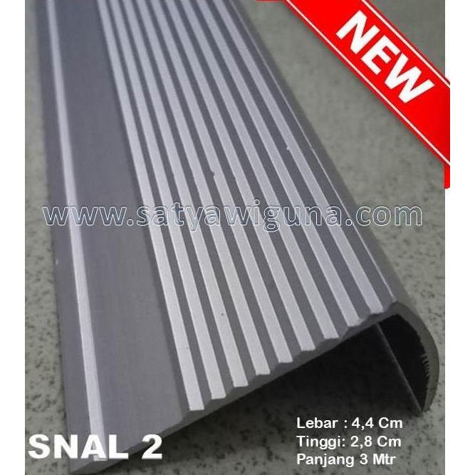 CO Stair Nosing / Lis tangga / Step Nosing ALumunium SNAL2