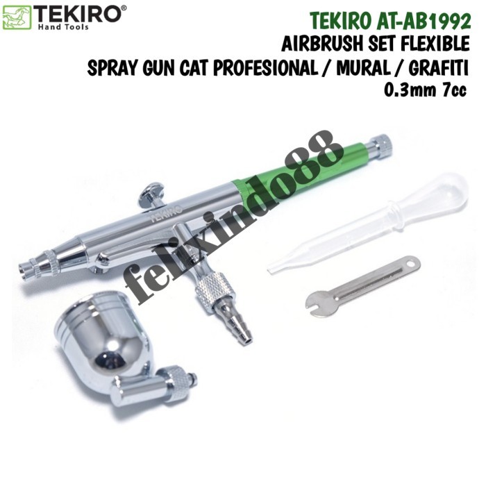 

TEKIRO AIRBRUSH FLEXIBLE 0.3 MM SPRAY GUN AIR BRUSH PEN PAINT SET