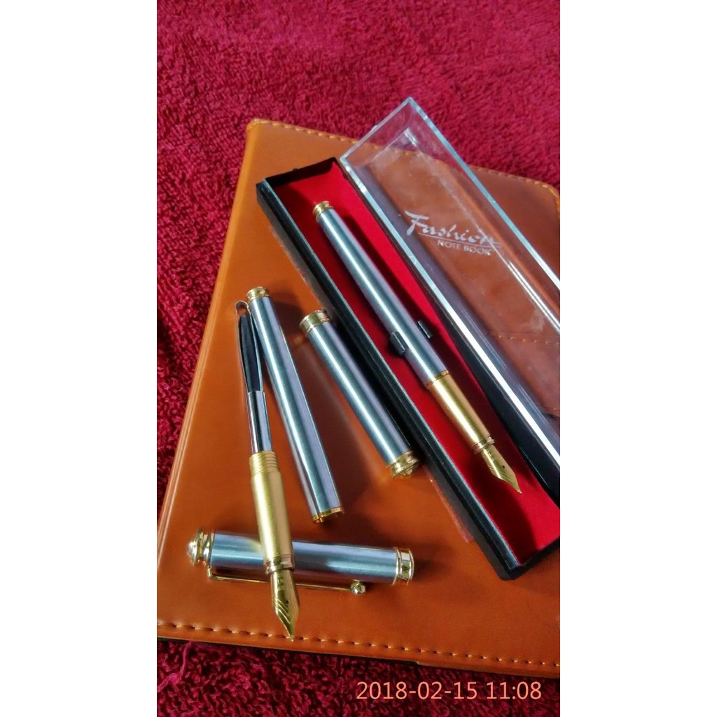 

PENA LANGKA. FOUNTAIN PEN IRIDIUM POINT ZHONGHU TITANIUM ORIGINAL