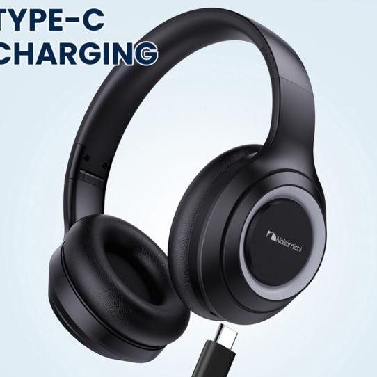 Headphone Bluetooth Nakamichi NHP-X2 HD HIFI FM Radio With Microphone Terlaris