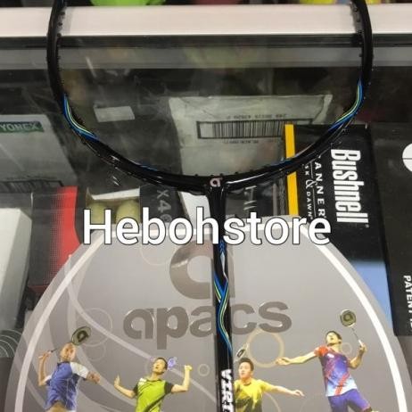 RAKET BADMINTON APACS VIRTUS 33 BISA 35 LBS FREE GRIP PROMO Terlaris