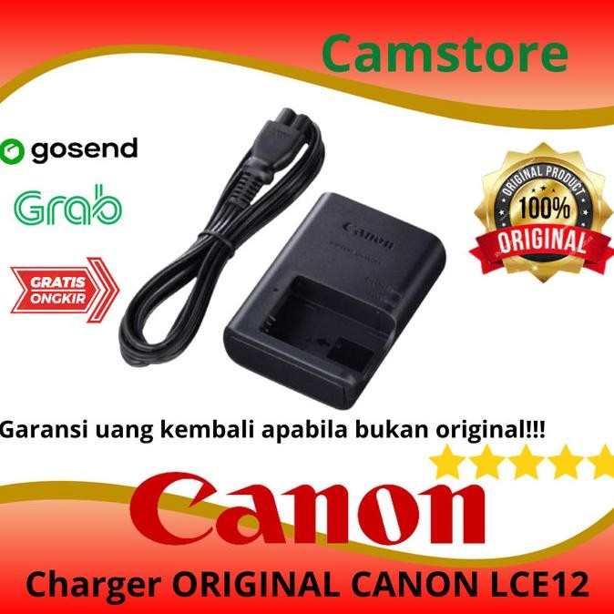 Charger Canon Lce12 Original 100% For M10/M100/M200/M50/100D/Kissx7 New Stok