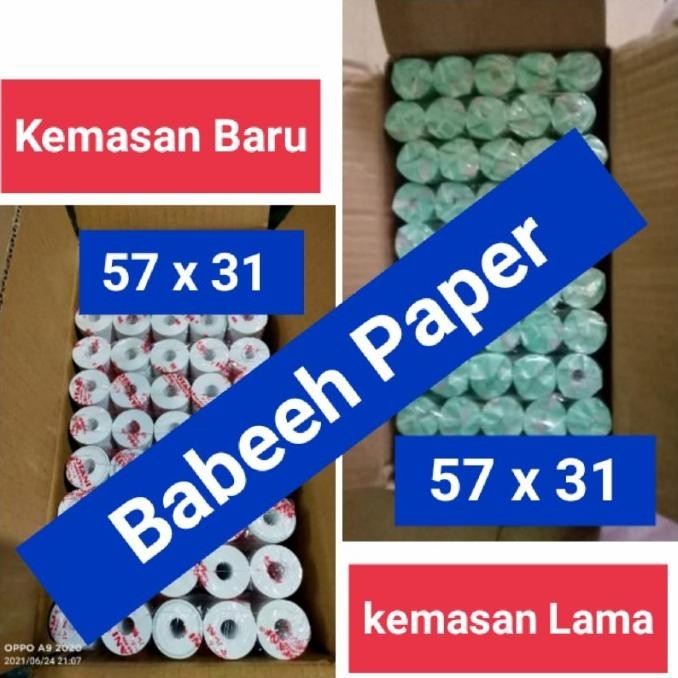 

Kertas Struk Thermal 57x31 Otani