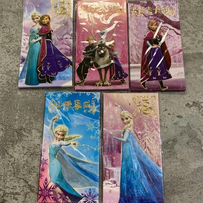 

] Angpao Imlek Panjang Karakter Disney Frozen, Minie, Amplop Imlek Murah