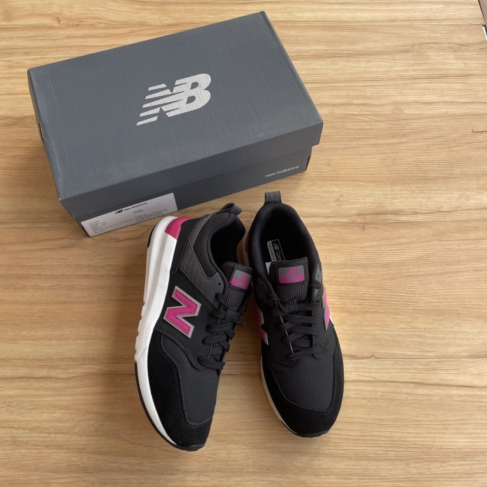 Sneakers Wanita New Balance 009 Black Pink Original Resm Map Ws009Ob1