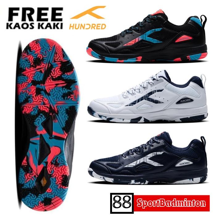 Hundred Galaxy Badminton Shoes - Sepatu Badminton Original Hundred