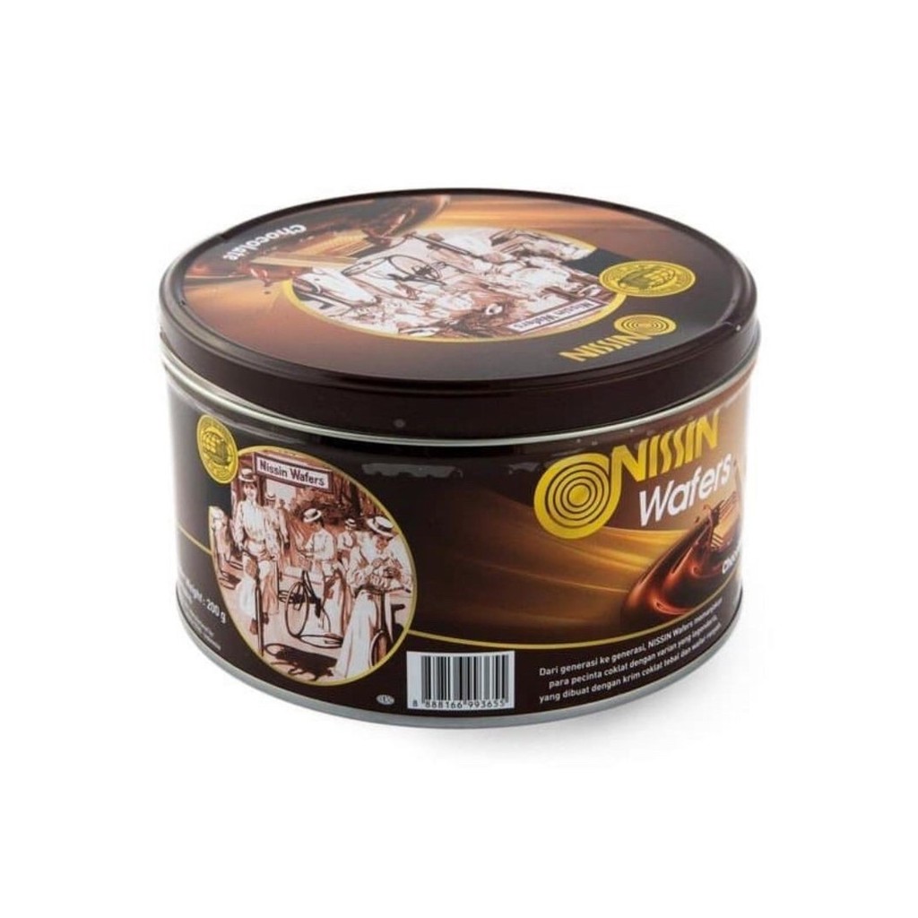 

Nissin Wafers Chocolate Kaleng 180 - 200 gram
