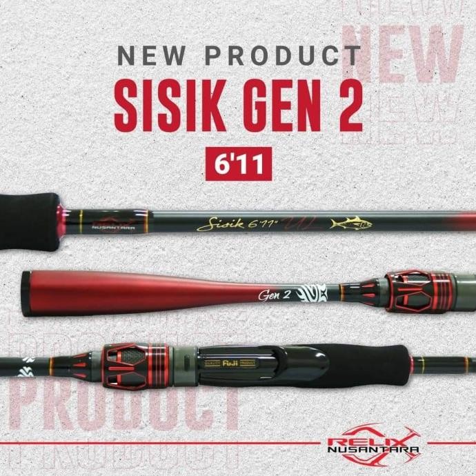 Promo Joran Sisik 611 UL 2-6 lb Relix Nusantara COD