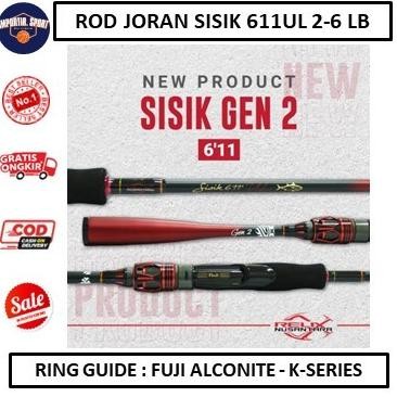 Promo Rod Joran Sisik 611UL 2-6 lb Relix Nusantara - ALAT PANCING -AKSESORIS COD