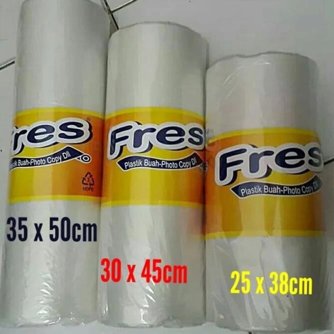 Terjangkau Kantong Plastik Roll Untuk Buah Buahan Uk. 35Cm X 50Cm