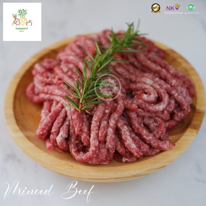 

Ground Beef Grass Fed Organic Daging Giling Sapi Organik Wahyu Beef