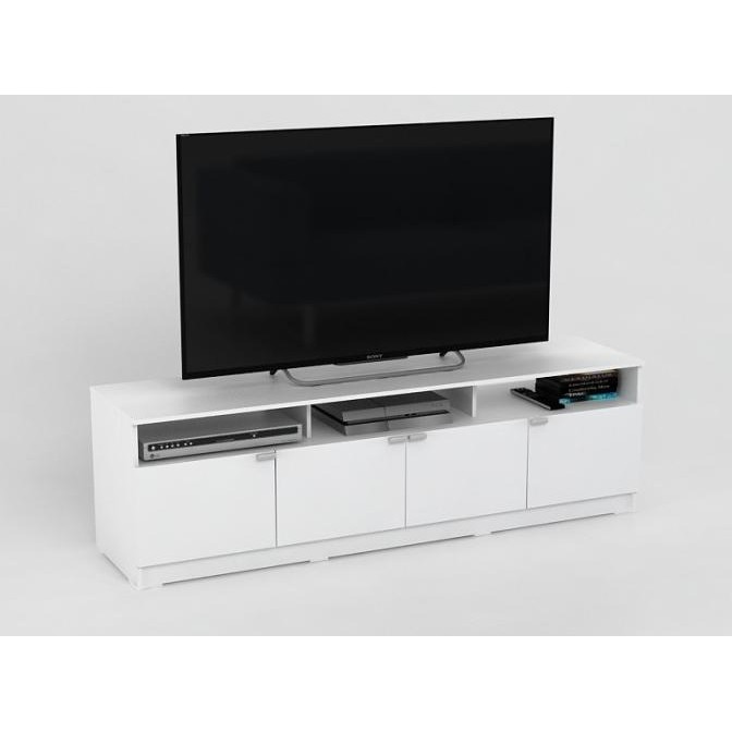 CO Meja Rak TV sederhana 160cm putih coklat minimalis BANDUNG