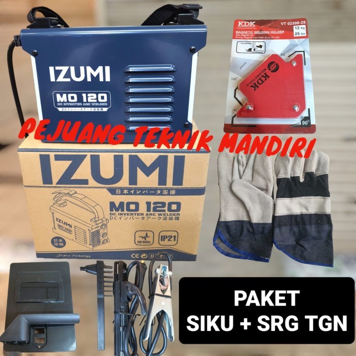MESIN LAS IZUMI MO 120 / TRAFO LAS INVERTER IZUMI MMA 120 / IZUMI 120
